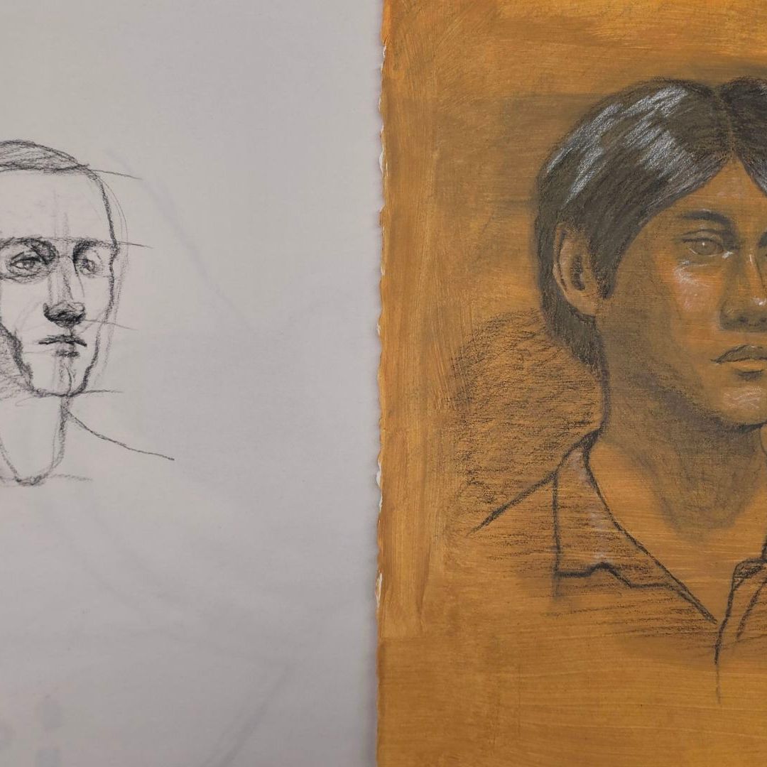 Cropped Head Study